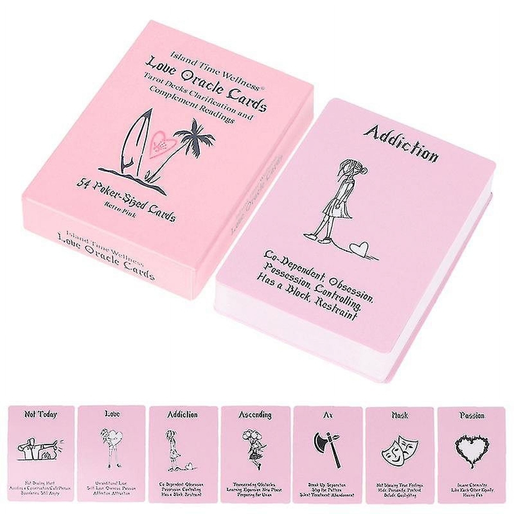 Pink Love Oracle Cards Set - Picture 3 of 4